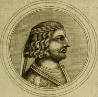 An illustration from Arsacidarum imperium, sive, Regum Parthorum historia : ad fidem numismatum accommodata (1725)