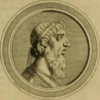 An illustration from Arsacidarum imperium, sive, Regum Parthorum historia : ad fidem numismatum accommodata (1725)