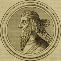 An illustration from Arsacidarum imperium, sive, Regum Parthorum historia : ad fidem numismatum accommodata (1725)