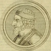 An illustration from Arsacidarum imperium, sive, Regum Parthorum historia : ad fidem numismatum accommodata (1725)