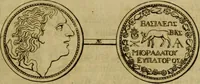 Picture 23 of 74 from Arsacidarum imperium, sive, Regum Parthorum historia : ad fidem numismatum accommodata (1725), leaf 204