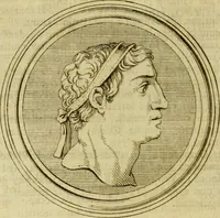 An illustration from Arsacidarum imperium, sive, Regum Parthorum historia : ad fidem numismatum accommodata (1725)
