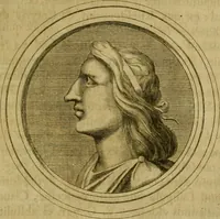 An illustration from Arsacidarum imperium, sive, Regum Parthorum historia : ad fidem numismatum accommodata (1725)