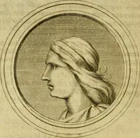 An illustration from Arsacidarum imperium, sive, Regum Parthorum historia : ad fidem numismatum accommodata (1725)