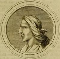 An illustration from Arsacidarum imperium, sive, Regum Parthorum historia : ad fidem numismatum accommodata (1725)
