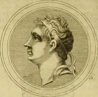 An illustration from Arsacidarum imperium, sive, Regum Parthorum historia : ad fidem numismatum accommodata (1725)