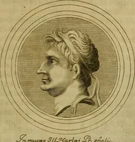 An illustration from Arsacidarum imperium, sive, Regum Parthorum historia : ad fidem numismatum accommodata (1725)