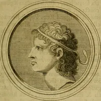 An illustration from Arsacidarum imperium, sive, Regum Parthorum historia : ad fidem numismatum accommodata (1725)