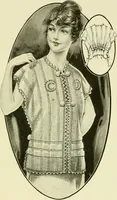An illustration from Artamo crochet book ... no. 1- (1916)