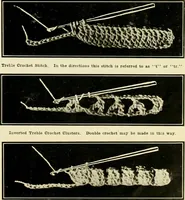 An illustration from Artamo crochet book ... no. 1- (1916)