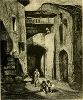 An illustration from Art and artists of our time (1888)