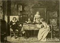 An illustration from Art and artists of our time (1888)