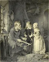 An illustration from Art and artists of our time (1888)