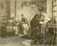 An illustration from Art and artists of our time (1888)