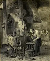 An illustration from Art and artists of our time (1888)