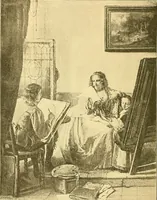 An illustration from Art and artists of our time (1888)