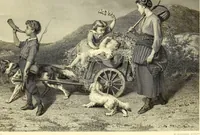 An illustration from Art and artists of our time (1888)
