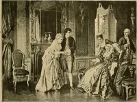 An illustration from Art and artists of our time (1888)