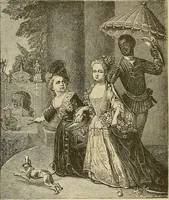 An illustration from Art and artists of our time (1888)
