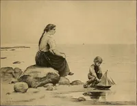 An illustration from Art and artists of our time (1888)