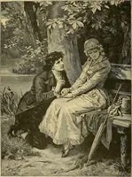 An illustration from Art and artists of our time (1888)