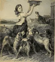 An illustration from Art and artists of our time (1888)