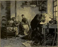An illustration from Art and artists of our time (1888)