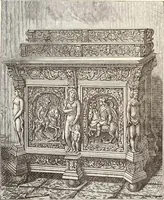 An illustration from Art decoration applied to furniture (1878)