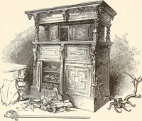 An illustration from Art decoration applied to furniture (1878)