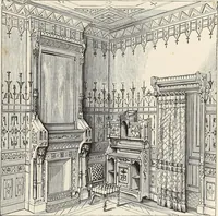An illustration from Art decoration applied to furniture (1878)