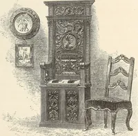 An illustration from Art decoration applied to furniture (1878)
