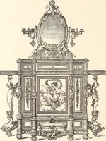 An illustration from Art decoration applied to furniture (1878)