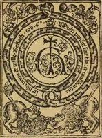 An illustration from Arte de cãto llano y cõtrapunto y canto de organo cõ proportiones y modos breuemte cõpuesta & nueuamte añadida y glosado por Gõçalo Martinez de Bizcargui (1538)