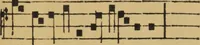 An illustration from Arte de cãto llano y cõtrapunto y canto de organo cõ proportiones y modos breuemte cõpuesta & nueuamte añadida y glosado por Gõçalo Martinez de Bizcargui (1538)