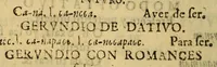 An illustration from Arte de la lengua general del Ynga llamada qquechhua. Compuesto por el Bac. D. Estevan Sancho de Melgar natural de esta Ciudad de los Reyes cathedratico de dicha lengua en esta Santa Iglesia Metropolitana, y examinador synodal de ella en este arc̦obispado. (1691)