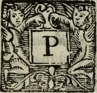 An illustration from Arte de la lengua mexicana con la declaración de las adverbios della.. (1645)