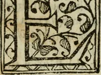 An illustration from Arte de la lengua mexicana con la declaración de las adverbios della.. (1645)