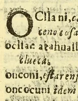 An illustration from Arte de la lengua quichua, (1700)
