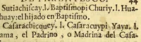 An illustration from Arte de la lengua quichua. (1619)