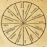 An illustration from Arte de la verdadera nauegacion. : en que se trata de la machina del mu[n]do, es a saber, cielos, y elementos ... (1602)