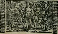 An illustration from Arte del ben psare e cõtemplare la passione del nostro Signor Jesu Christo con vn singular trattato dello imitar di Christo di nouo corretta historiata (1527)