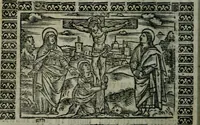 Picture 15 of 21 from Arte del ben psare e cõtemplare la passione del nostro Signor Jesu Christo con vn singular trattato dello imitar di Christo di nouo corretta historiata (1527), leaf 195