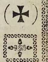An illustration from Arte de lengua mexicana : dispuesto por orden, y mandato de N. Rmo P. Fr. Francisco Treviño, predicador theologo, padre de la santa provincia de Burgos, y comissario general de todas las de la Nueva-España, y por el reverendo, y venerable diffinitorio de la provincia del Santo Evangelio ; Dedicado al bienaventurado S. Antonio de Padua (1673)