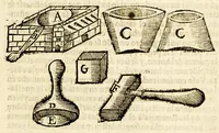 Picture 9 of 10 from Arte de los metales en que se enseña el verdadero beneficio de los de oro, y plata por açogue. : El modo de fundirlos todos, y como se han de refinar, y apartar vnos de otros. (1640), leaf 211
