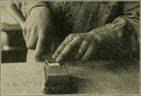 An illustration from Art and education in wood-turning; (1921)
