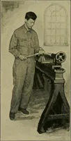 An illustration from Art and education in wood-turning; (1921)