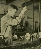 An illustration from Art and education in wood-turning; (1921)