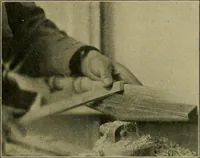 An illustration from Art and education in wood-turning; (1921)