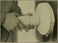 An illustration from Art and education in wood-turning; (1921)
