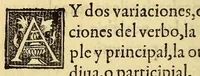 An illustration from Arte mexicana (1595)